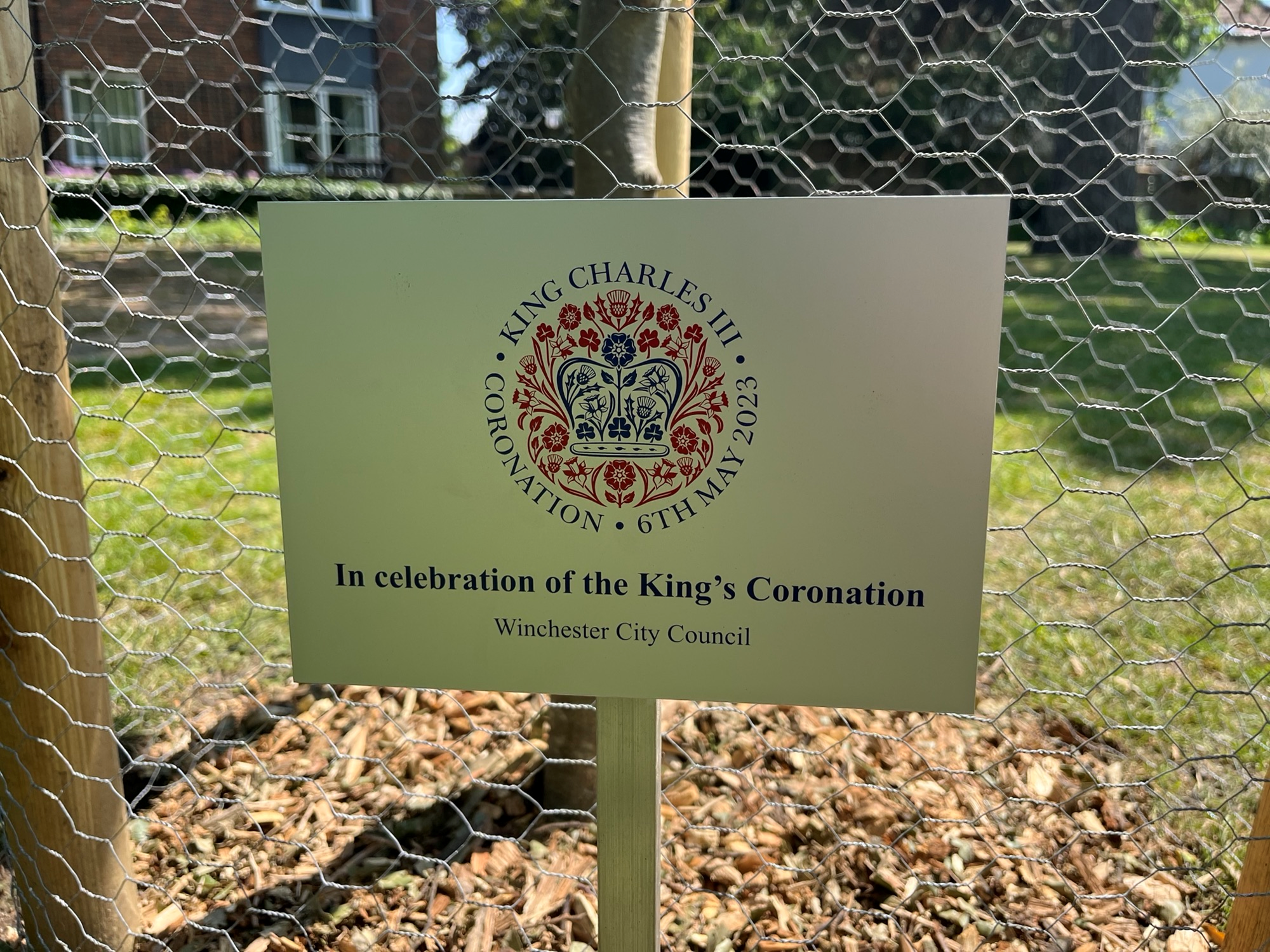 Coronation Plaque